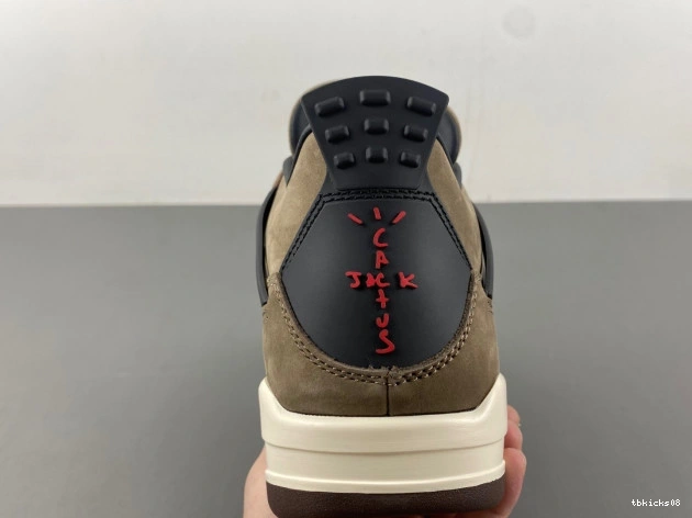 Cheap TBkick Jordan Brown Travis 4 Retro Scott AJ4-882335 Air x TS 0715